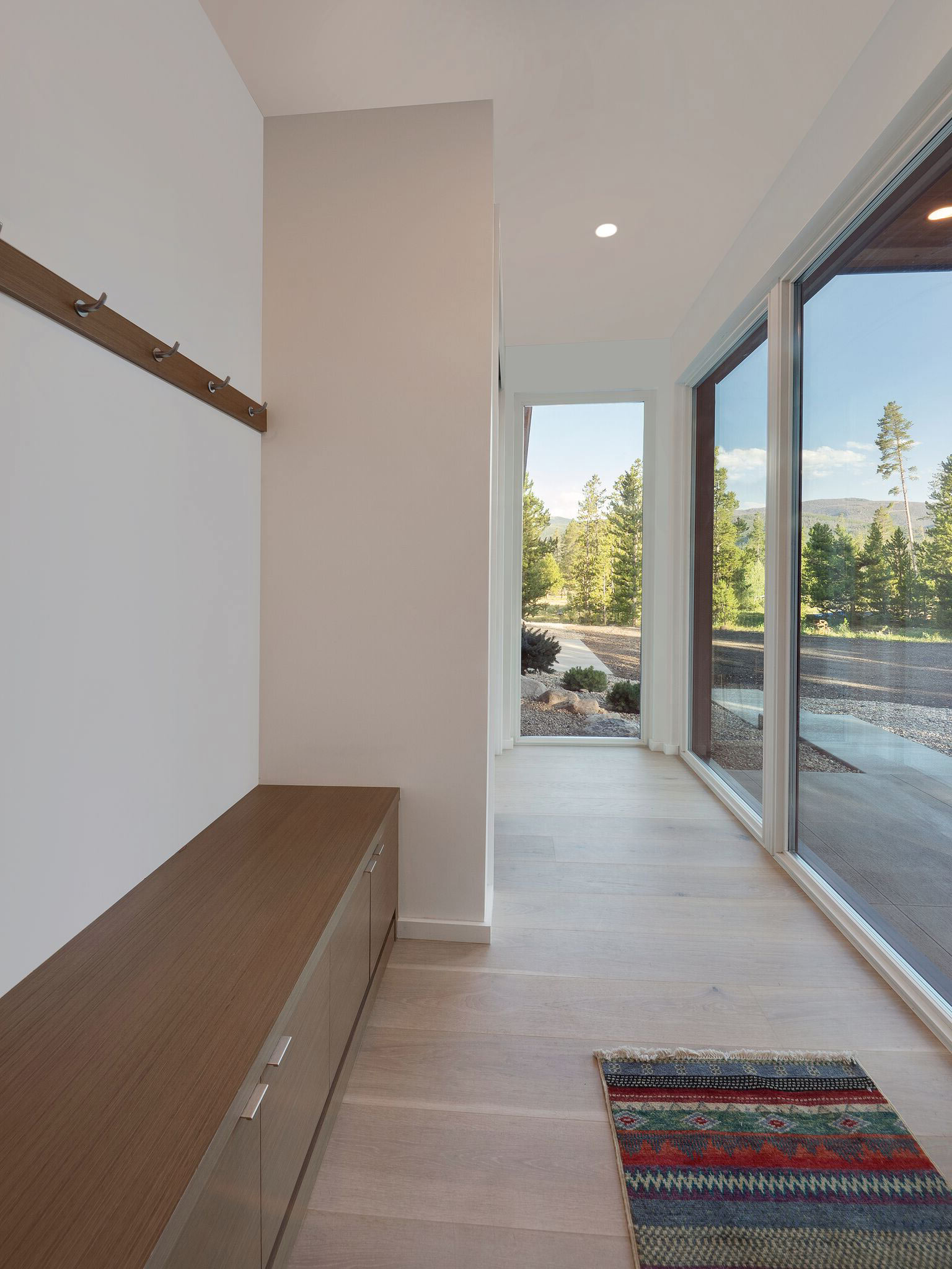 prefab home in the mountains of Colorado