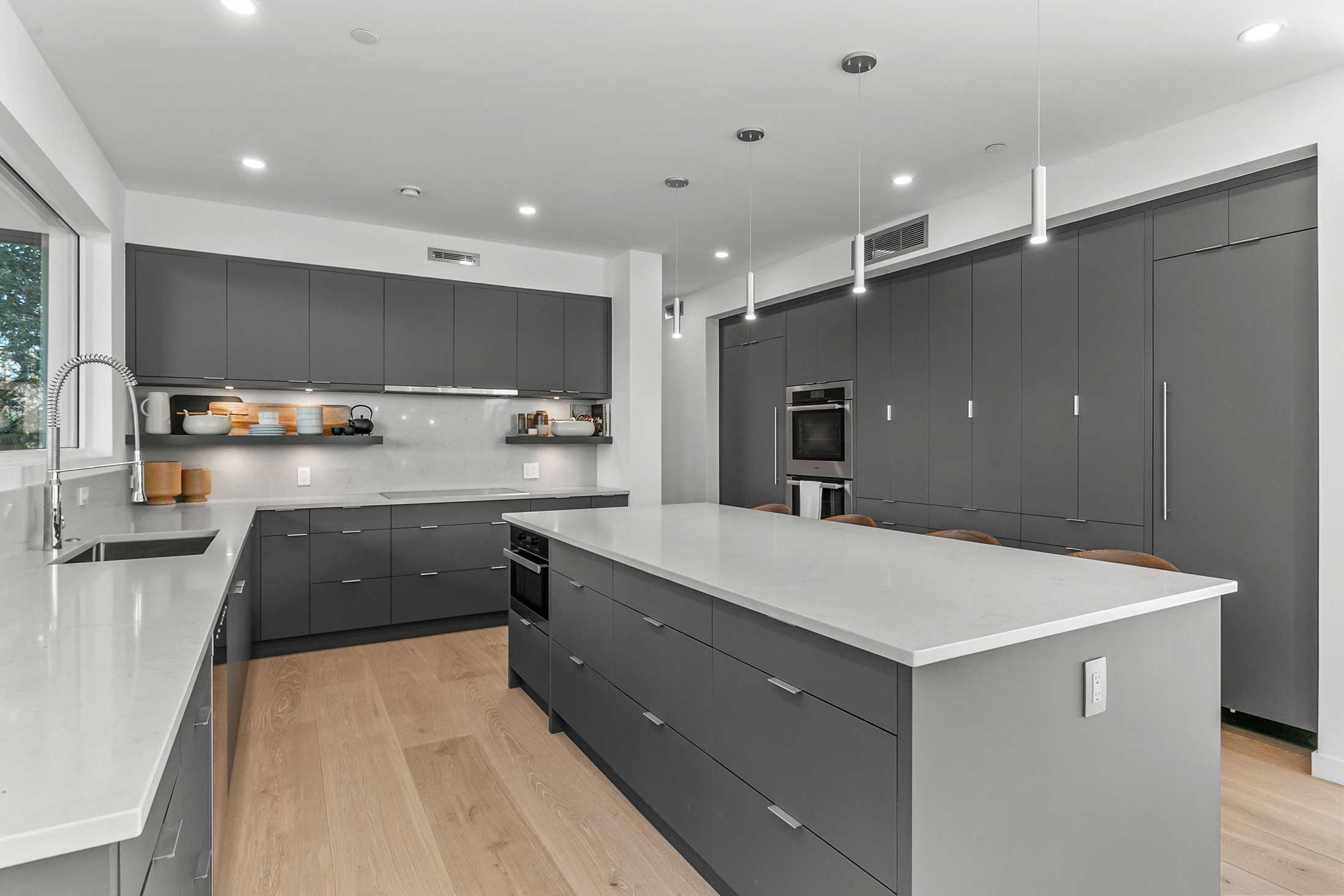 modern modular home luxury kitchen