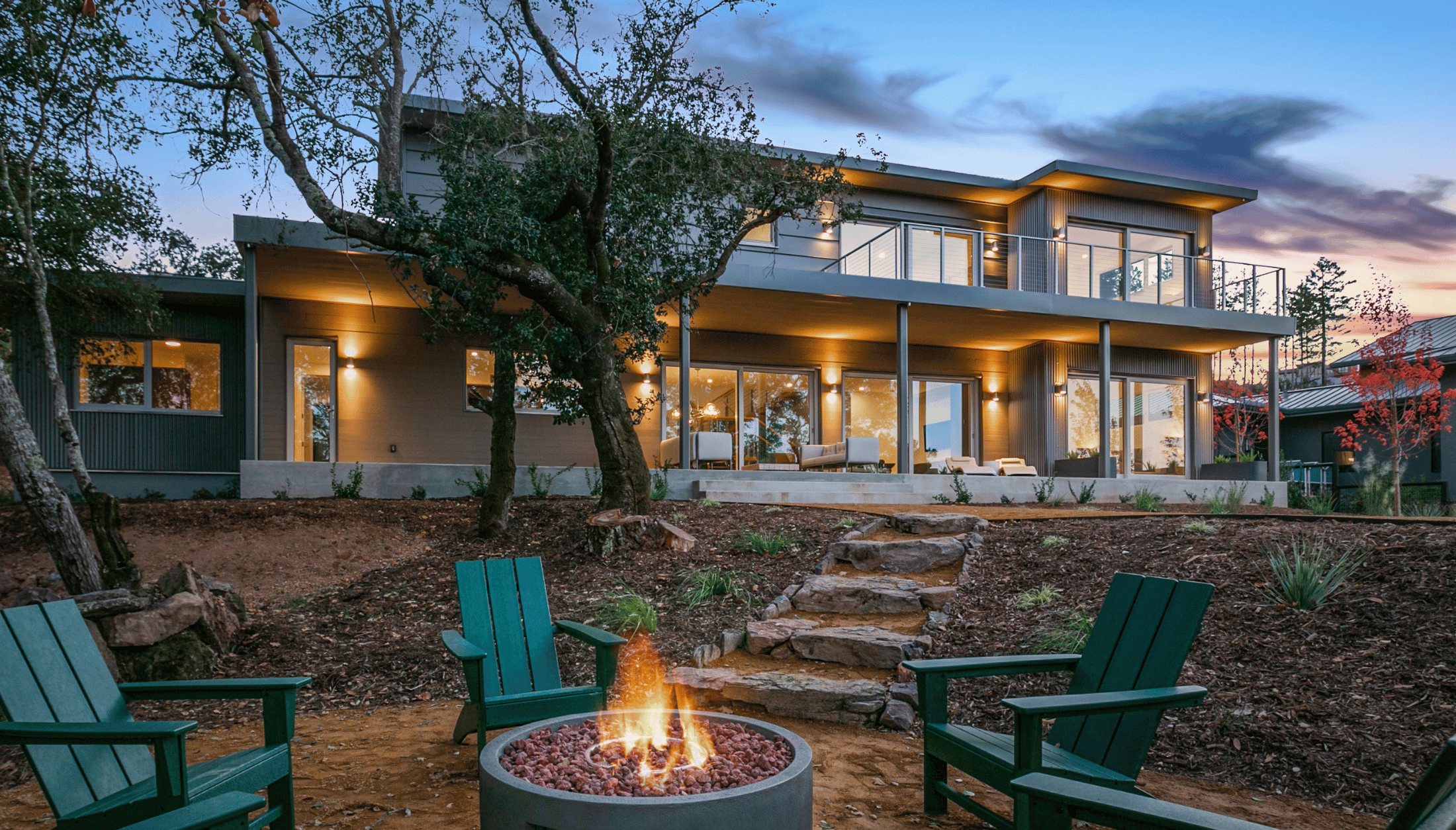 A luxury prefab modular home for residential development..